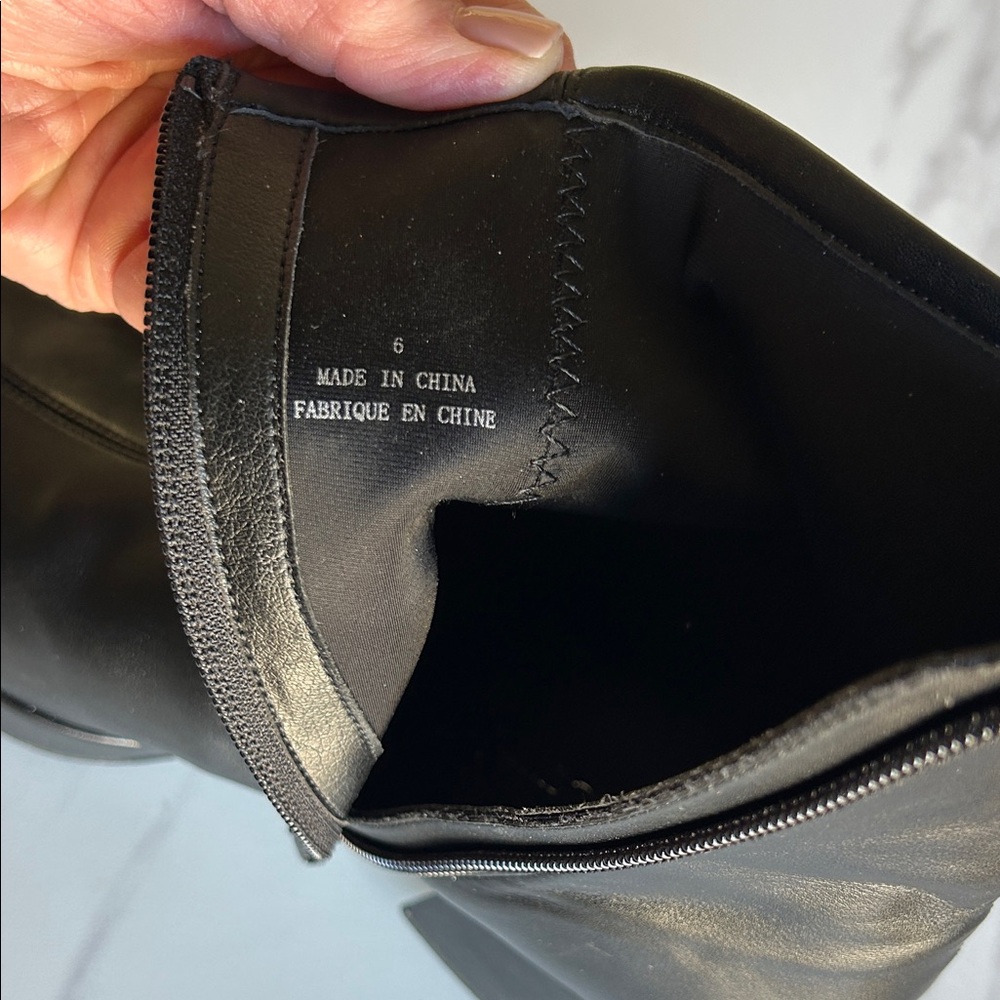 Jefferey Campbell black platform boots. - Picture 11 of 12
